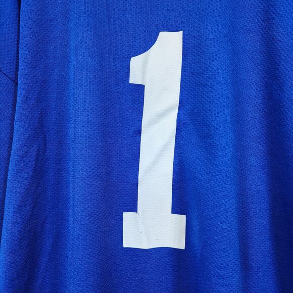 Whalers Teamwork Athletic Apparel Mens Hockey Jersey Blue Made in USA - Picture 11 of 12